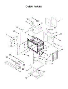 Oven Parts parts for Jenn-Air Electric Wall Oven JJW2830IL00 from AppliancePartsPros.com