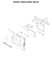 Upper Oven Door Parts