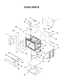 Oven Parts parts for Jenn-Air Electric Wall Oven JJW2830IM01 from AppliancePartsPros.com