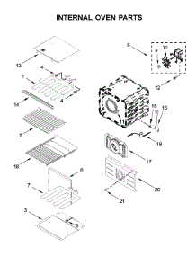 Internal Oven Parts parts for Jenn-Air Electric Wall Oven JJW2830IM01 from AppliancePartsPros.com
