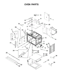 Oven Parts parts for Jenn-Air Electric Wall Oven JJW3430DP02 from AppliancePartsPros.com