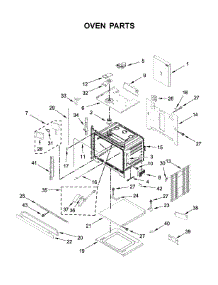 Oven Parts parts for Jenn-Air Electric Wall Oven JJW3430DP03 from AppliancePartsPros.com