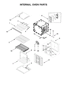 Internal Oven Parts parts for Jenn-Air Electric Wall Oven JJW3830DB01 from AppliancePartsPros.com