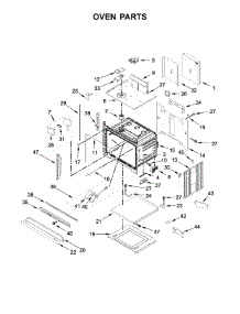 Oven Parts parts for Jenn-Air Electric Wall Oven JJW3830DB02 from AppliancePartsPros.com