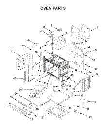 Oven Parts parts for Jenn-Air Electric Wall Oven JJW3830DS03 from AppliancePartsPros.com