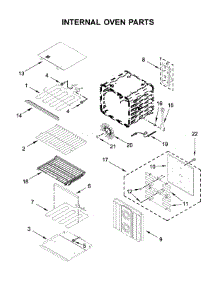 Internal Oven Parts parts for Jenn-Air Electric Wall Oven JJW3830DS03 from AppliancePartsPros.com
