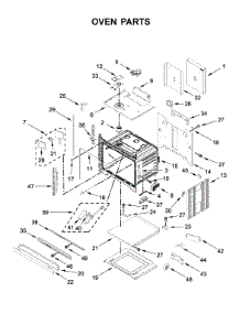 Oven Parts parts for Jenn-Air Electric Wall Oven JJW3830IL00 from AppliancePartsPros.com