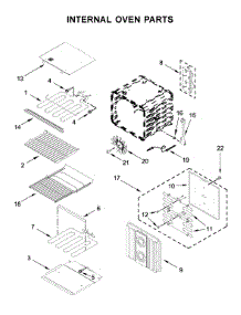 Internal Oven Parts parts for Jenn-Air Electric Wall Oven JJW3830IM00 from AppliancePartsPros.com
