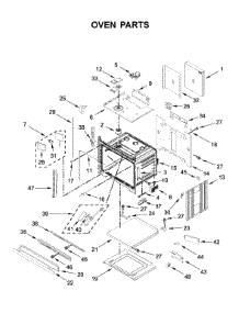 Oven Parts parts for Jenn-Air Electric Wall Oven JJW3830IM01 from AppliancePartsPros.com
