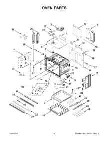 Oven Parts parts for Jenn-Air Electric Wall Oven JJW3830LM01 from AppliancePartsPros.com