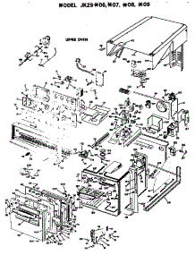 Upper Oven parts for Ge Electric Wall Oven JK29*07 from AppliancePartsPros.com