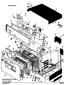 Upper Oven parts for Ge Electric Range JKC26*04 from AppliancePartsPros.com