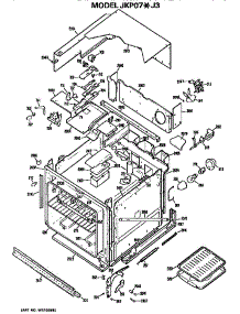 Main Body parts for Ge Electric Wall Oven JKP07*J3 from AppliancePartsPros.com