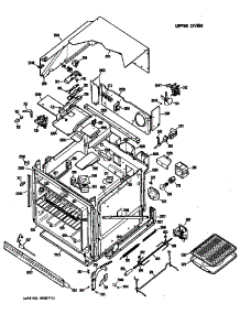 Upper Oven parts for Ge Electric Range JKP16G*D1 from AppliancePartsPros.com
