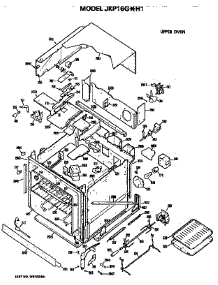 Upper Oven parts for Ge Electric Range JKP16G*H1 from AppliancePartsPros.com