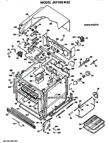 Main Body parts for Ge Electric Wall Oven JKP19G*K2 from AppliancePartsPros.com