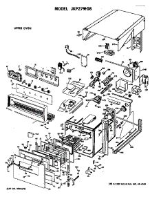 Upper Oven parts for Ge Electric Wall Oven JKP27*08 from AppliancePartsPros.com