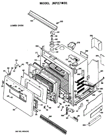 Lower Oven parts for Ge Electric Wall Oven JKP27*D1 from AppliancePartsPros.com