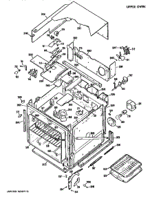 Upper Oven parts for Ge Electric Wall Oven JKP27*D1 from AppliancePartsPros.com