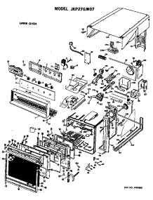 Upper Oven parts for Ge Electric Wall Oven JKP27G*07 from AppliancePartsPros.com