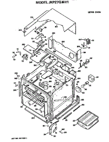 Upper Oven parts for Ge Electric Wall Oven JKP27G*H1 from AppliancePartsPros.com