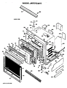 Lower Oven parts for Ge Electric Wall Oven JKP27G*H1 from AppliancePartsPros.com