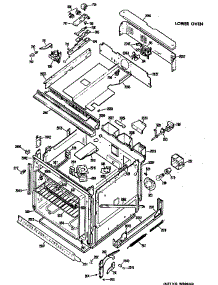 Lower Oven parts for Ge Electric Range JKP36*D1 from AppliancePartsPros.com