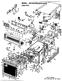 Upper Oven parts for Ge Electric Range JKP36G*06 from AppliancePartsPros.com