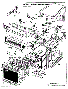 Upper Oven parts for Ge Electric Range JKP36G*08 from AppliancePartsPros.com