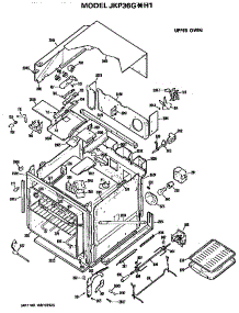 Upper Oven parts for Ge Range/Microwave Combo JKP36G*H1 from AppliancePartsPros.com