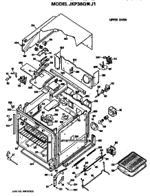 Upper Oven parts for Ge Range/Microwave Combo JKP36G*J1 from AppliancePartsPros.com