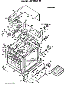 Upper Oven parts for Ge Range/Microwave Combo JKP38G*J1 from AppliancePartsPros.com