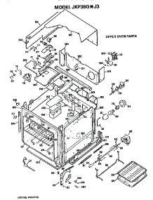 Upper Oven parts for Ge Electric Wall Oven JKP38G*J3 from AppliancePartsPros.com