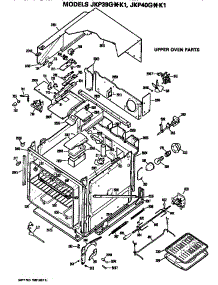 Upper Oven parts for Ge Electric Wall Oven JKP39G*K1 from AppliancePartsPros.com