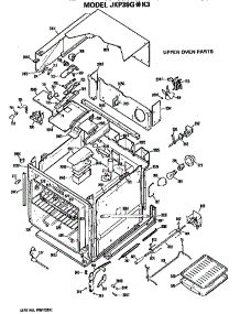 Upper Oven parts for Ge Electric Wall Oven JKP39G*K3 from AppliancePartsPros.com