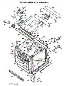 Lower Oven parts for Ge Electric Wall Oven JKP39G*K4 from AppliancePartsPros.com