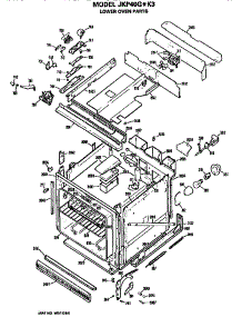 Lower Oven parts for Ge Electric Wall Oven JKP40G*K3 from AppliancePartsPros.com