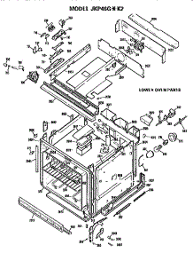 Lower Oven parts for Ge Electric Wall Oven JKP46G*K2 from AppliancePartsPros.com