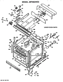 Lower Oven parts for Ge Electric Wall Oven JKP46G*K4 from AppliancePartsPros.com