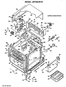 Upper Oven parts for Ge Electric Wall Oven JKP46G*K4 from AppliancePartsPros.com