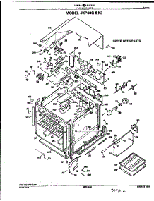 Upper Oven parts for Ge Electric Wall Oven JKP48G*K3 from AppliancePartsPros.com