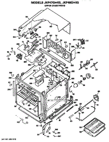 Lower Oven parts for Ge Electric Wall Oven JKP48G*K5 from AppliancePartsPros.com
