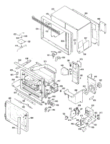 Microwave Oven parts for Ge Wall Oven/Microwave Combo JKP60G*01 from AppliancePartsPros.com