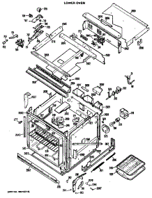 Lower Oven parts for Ge Wall Oven/Microwave Combo JKP60G*03 from AppliancePartsPros.com