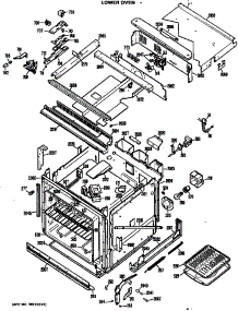 Lower Oven parts for Ge Wall Oven/Microwave Combo JKP61G*J1 from AppliancePartsPros.com