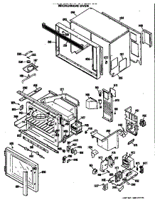 Microwave Oven parts for Ge Wall Oven/Microwave Combo JKP61G*J3 from AppliancePartsPros.com