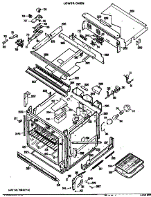 Lower Oven parts for Ge Wall Oven/Microwave Combo JKP61G*J3 from AppliancePartsPros.com