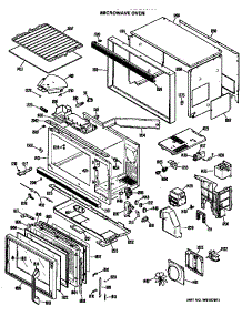 Microwave Oven parts for Ge Wall Oven/Microwave Combo JKP62G*K1 from AppliancePartsPros.com