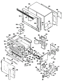 Microwave parts for Ge Wall Oven/Microwave Combo JKP67G*01 from AppliancePartsPros.com