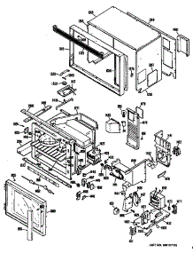 Microwave parts for Ge Wall Oven/Microwave Combo JKP67G*J3 from AppliancePartsPros.com